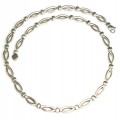 elegant colier choker  " Infinity ". design contemporan. Danemarca cca 1980